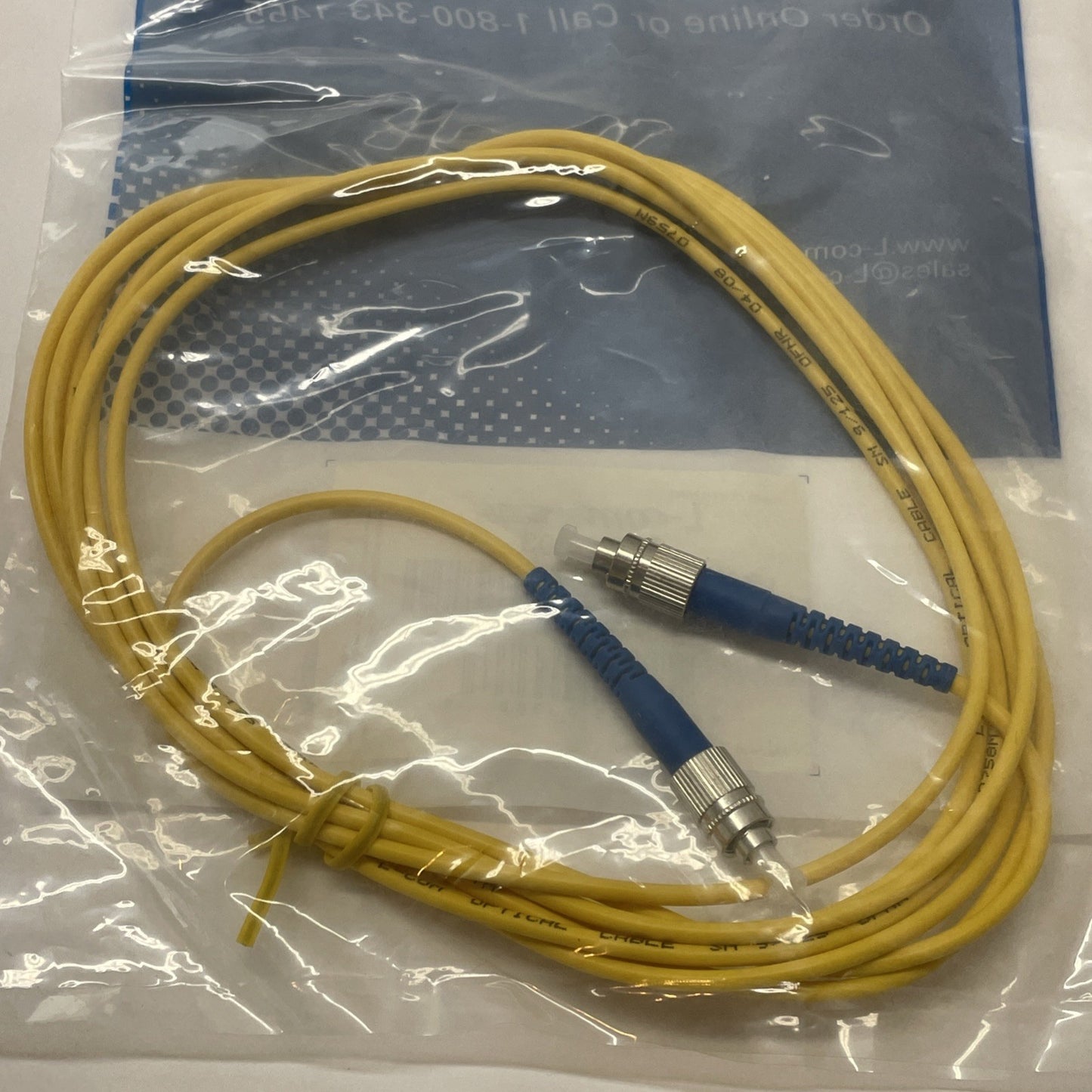 L-Com SFOFC-03 Fiber Optic Cable FC/FC 9/125 3.0m