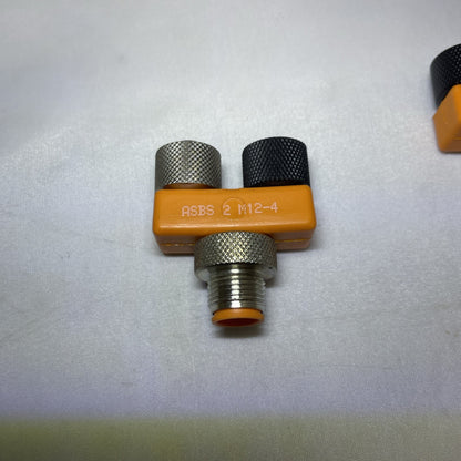 Lumberg Automation ASBS 2 M12-4 Sensor Splitter (LOT OF 2)