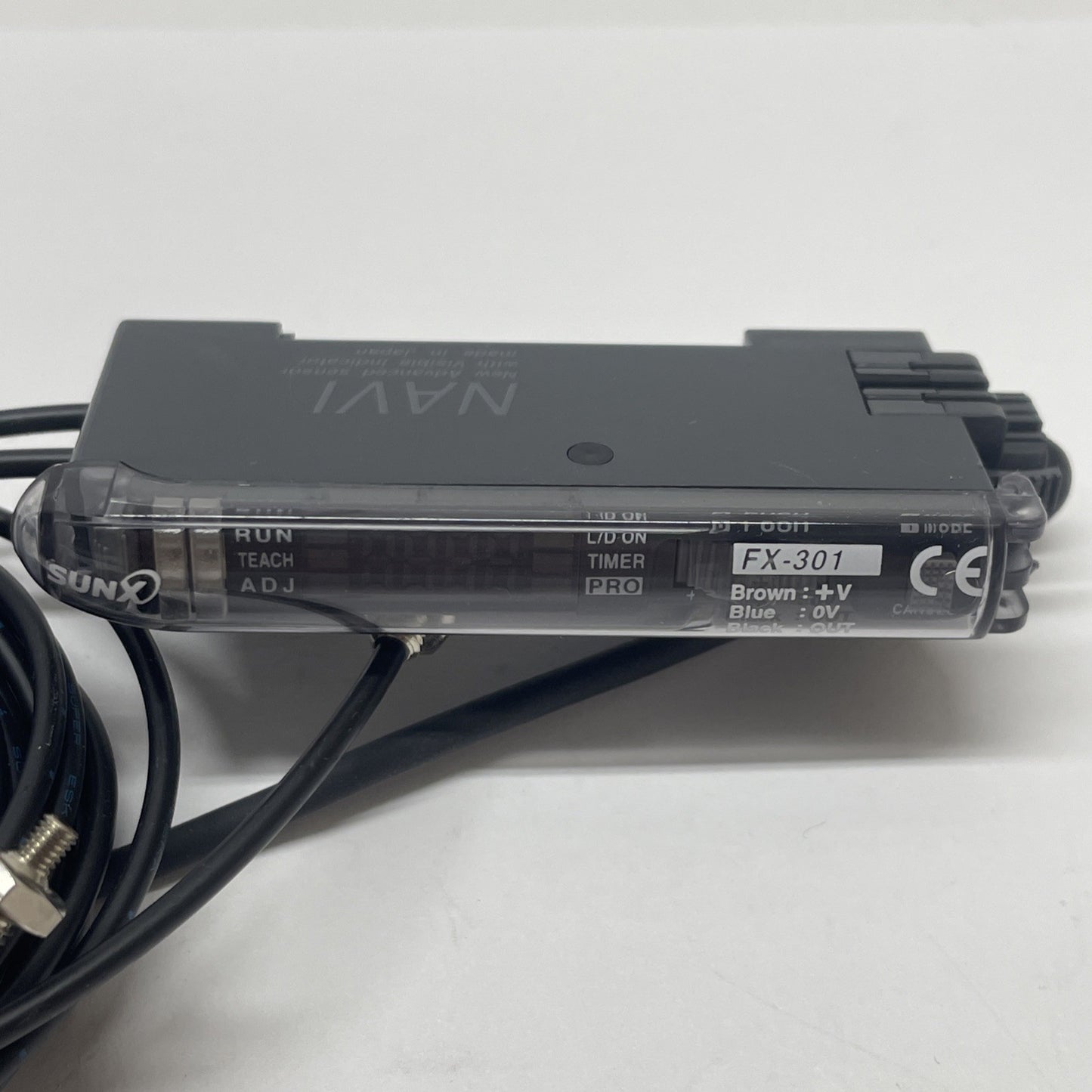 SunX Navi FX-301 Digital Fiber Optic Sensor NPN