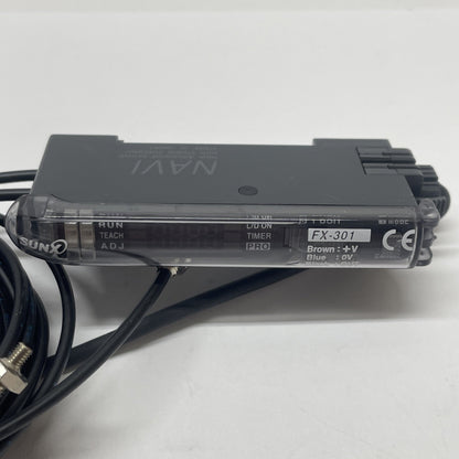 SunX Navi FX-301 Digital Fiber Optic Sensor NPN