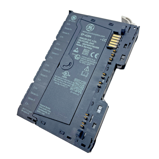 GE  EP-4264 / EP-4264-CC Analog Output Module 4-Channel 16-Bit Voltage