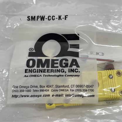 Omega Engineering SMPW-CC-K-F Thermocouple Type K Connector Mini (NEW)