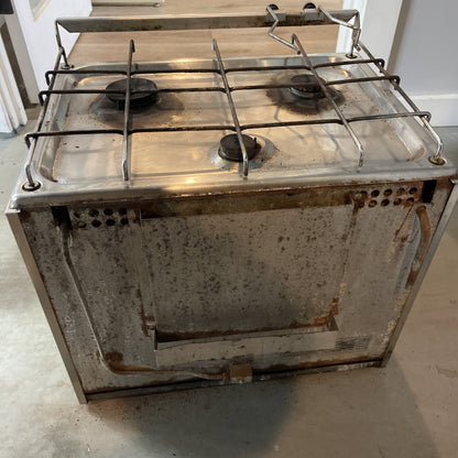 TECHIMPEX XL3/EXTRALARGE 3-BURNER MARINE SAILBOAT GIMBAL PROPANE GAS STOVE OVEN