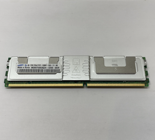 (LOT OF 8) Samsung  M395T5663QZ4-CE65  2 GB 2Rx8 PC2-5300F Server Memory
