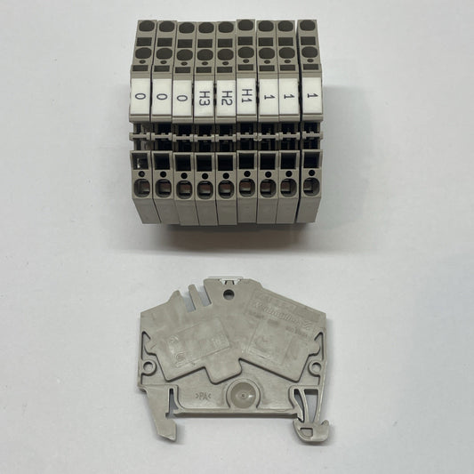 Weidmuller  ZDU-2.5-2 Terminal Block 2.5mm (LOT OF 10)