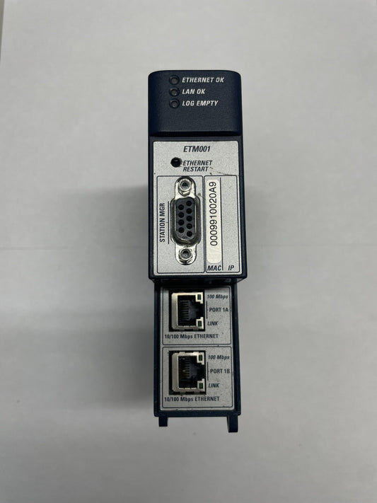 GE Fanuc IC695ETM001-AA Ethernet Interface Module 10/100 Mbps RX3i