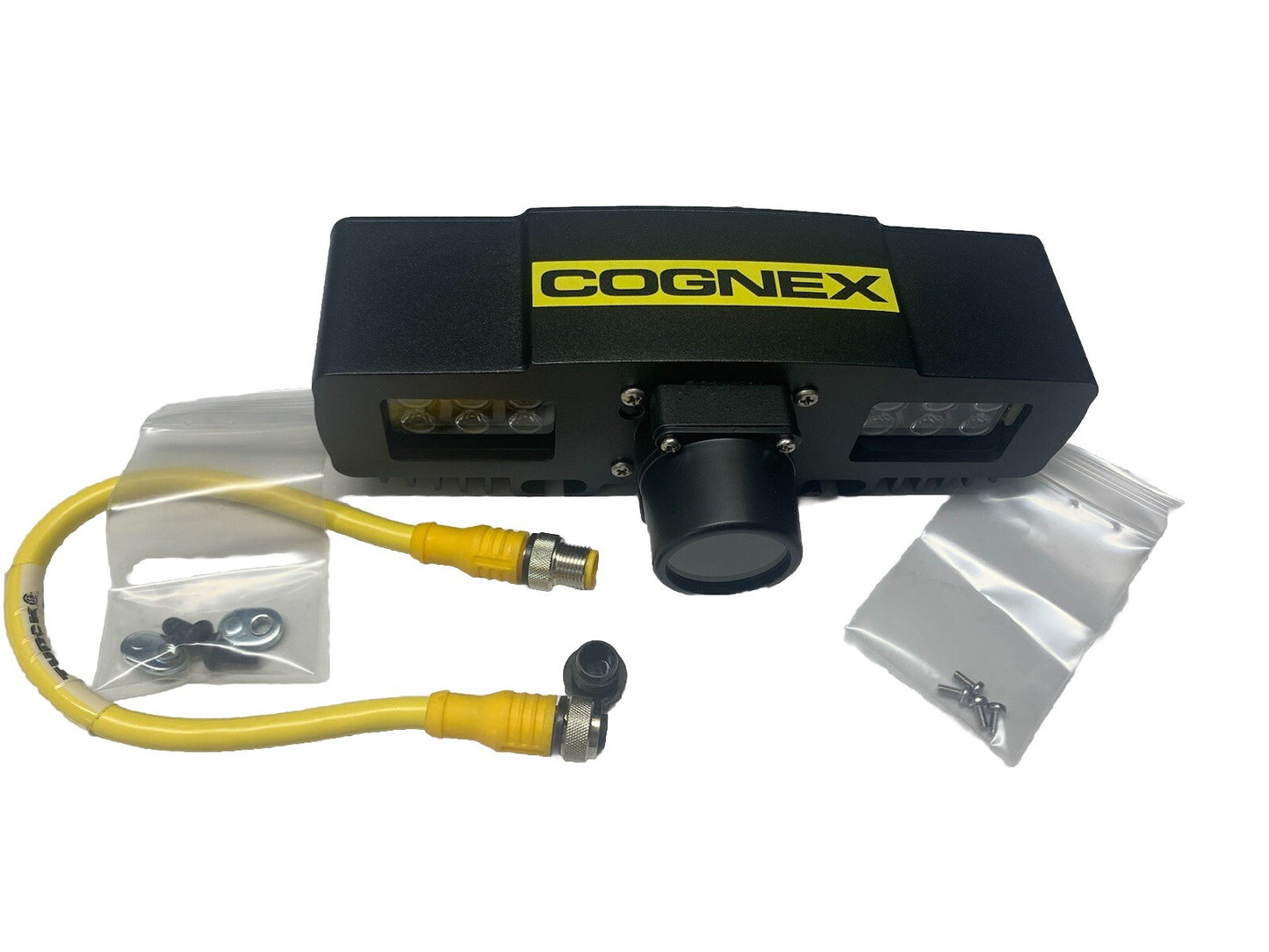 COGNEX DM363QL, 821-10009-1R Barcode Reader w/ ODDM-302-625 Smart Vision Light