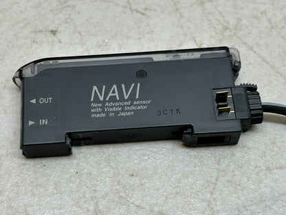 SUNX FX-301B / NAVI DIGITAL FIBER SENSOR BLUE LED FX-300 / USED AS SAMPLE ONLY