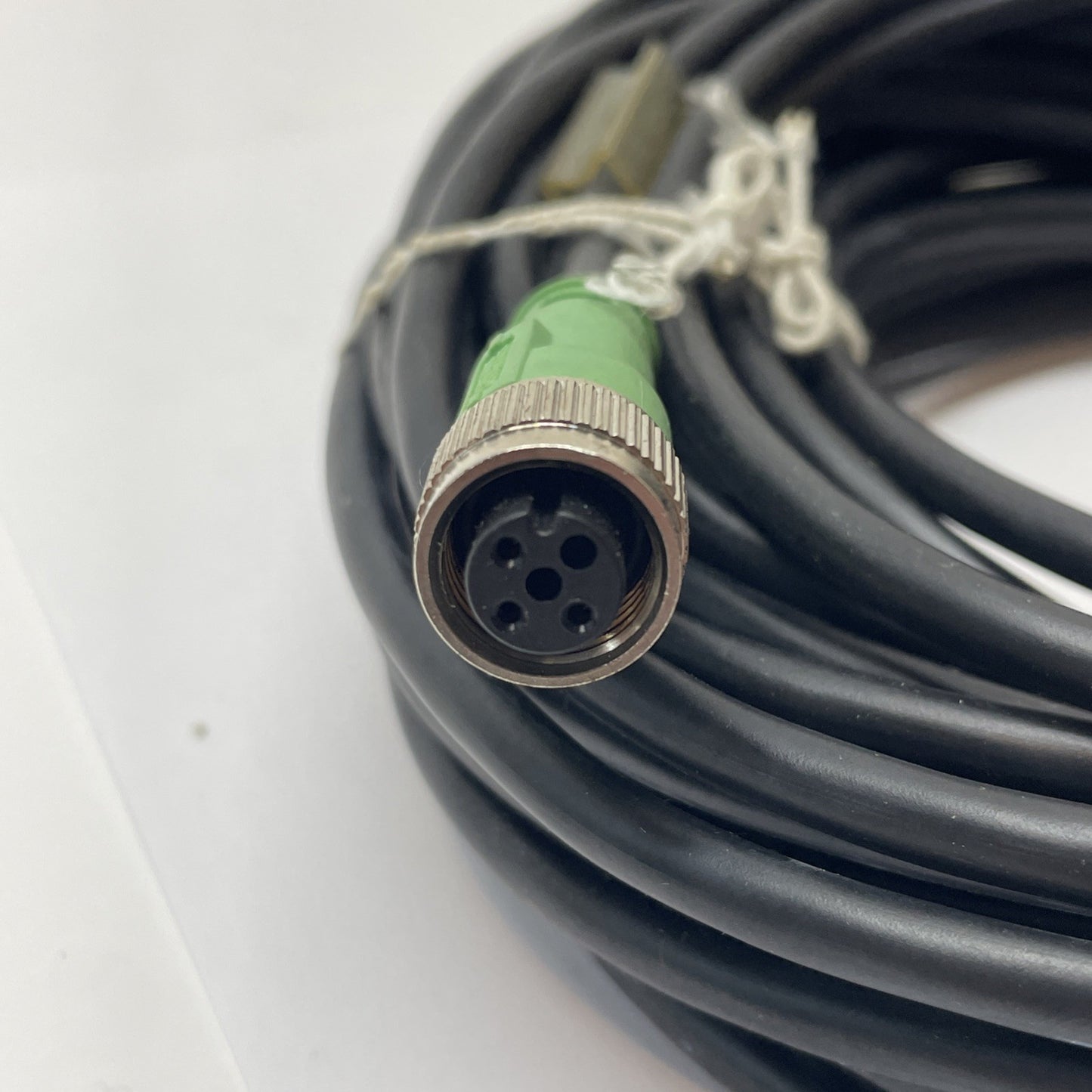 Phoenix 1696688 Sensor Actuator Cable, M12 3-Pin to Flying Leads, 49ft / 15m