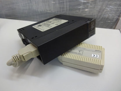 GE Fanuc IC693CMM321-EE Ethernet Interface Module W/ Asante Adapter