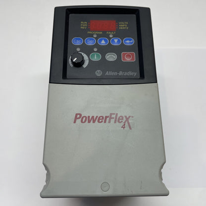 Allen-Bradley 22A-A8P0N104 /A PowerFlex 4 240VAC 1PH 8A 2HP AC Drive
