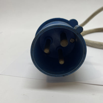 Metesan Cee Norm Connector Plug, Male + Female 3-PIN  IP547  TS 7026