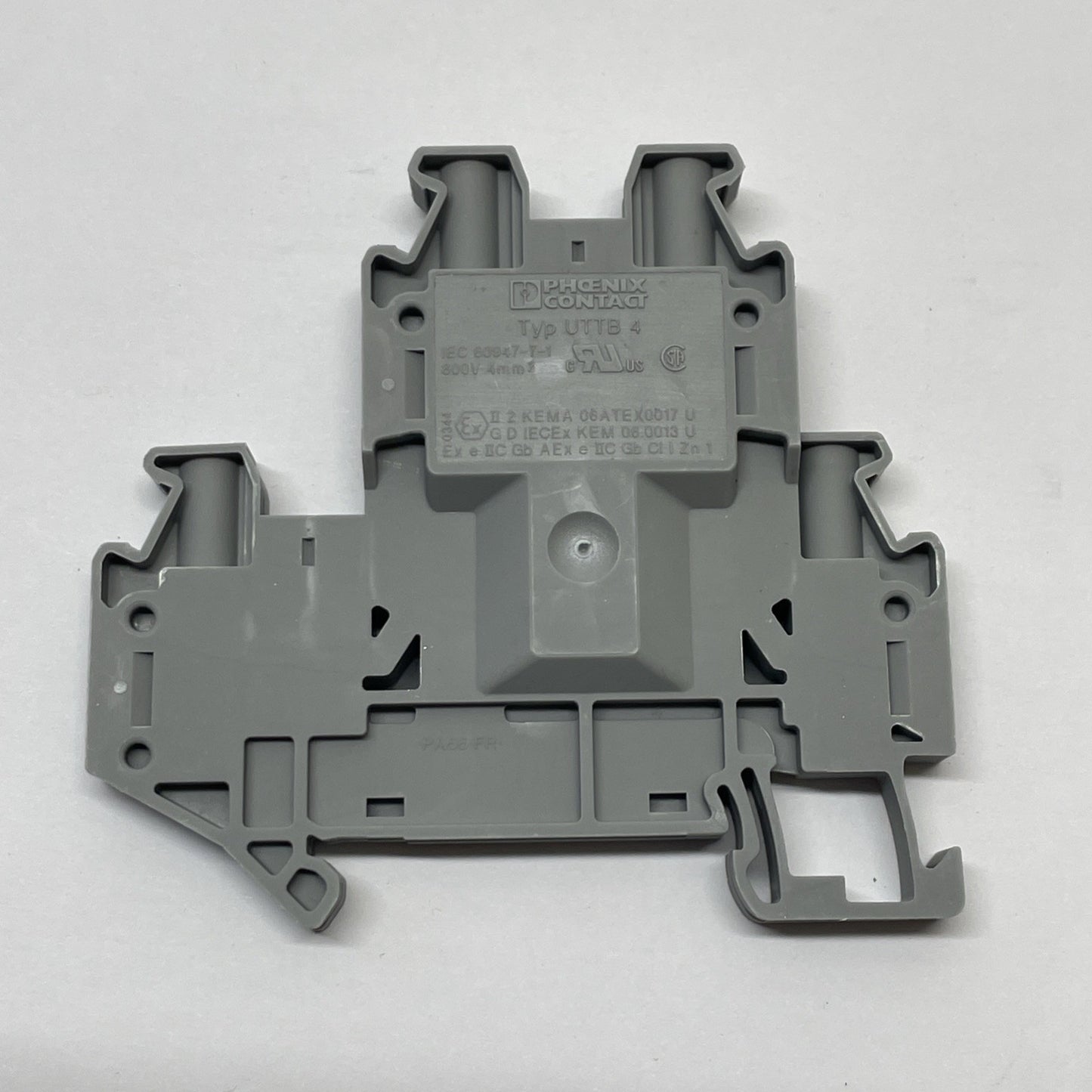 (LOT OF 6) NEW PHOENIX CONTACT UTTB 4 Double-Level Terminal Block 30A 800V 4 mm²