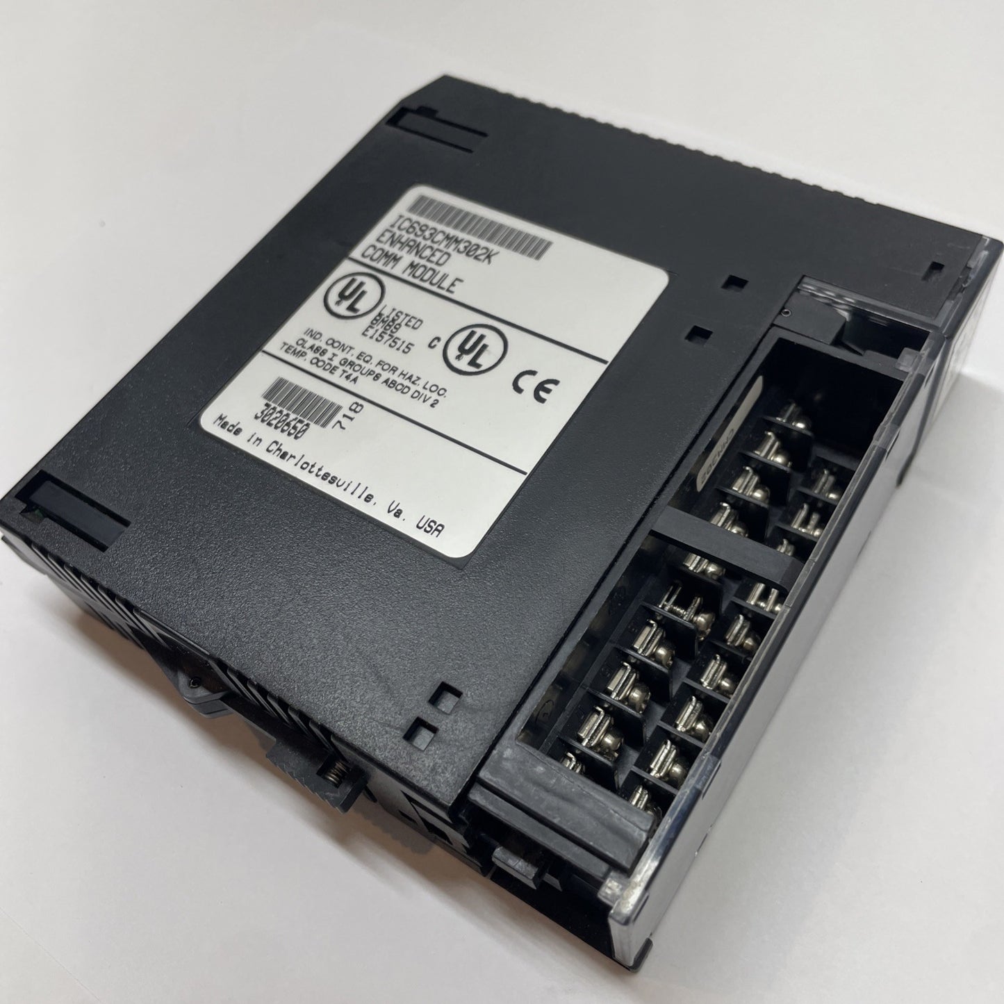 GE Fanuc IC693CMM302K Series 90-30 Enhanced Genius Communications Module