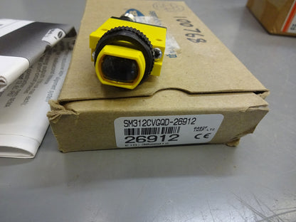 BANNER ENGINEERING SM312CVGQD-26912 / 26912 / 10-30VDC / NEW WITH BOX