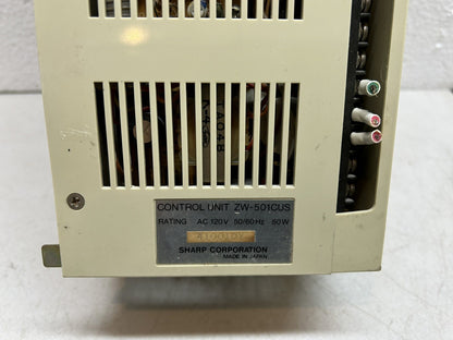 SHARP ZW-501CUS / CPU SATELLITE W51 CONTROL UNIT / 120VAC 50/60HZ 50W