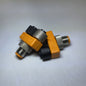 Lumberg Automation ASBS 2 M12-4 Sensor Splitter (LOT OF 2)