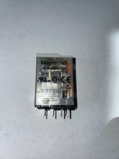 Magnecraft 782XDX2M4L-120A Relay, 120Vac, 50/60Hz - USED