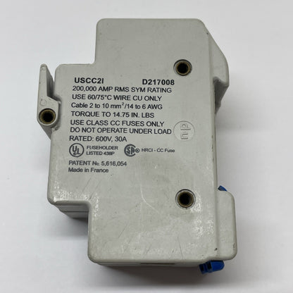 Ferraz Shawmut USCC21 / D217008 Fuse Holder 600 V Class CC