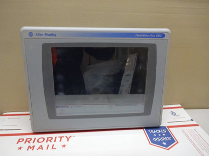 ALLEN BRADLEY 2711P-T10C4D1 PANELVIEW 1000 PLUS 2711P-RDT10C 2711P-RP1 / TESTED