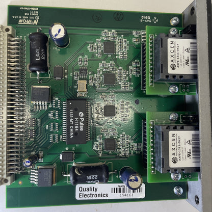 USED CONTROL BOARD FOR N-TRON FIBER OPTIC COMMUNICATIONS MODULE PT# 9004FX...