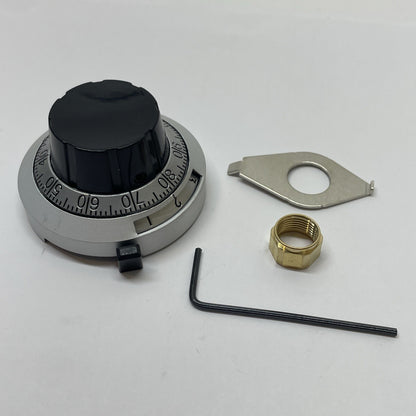 USA TOHA 6mm / .236" Shaft B2 Dial Multi-Turn Potentiometer Knob Cap Switch