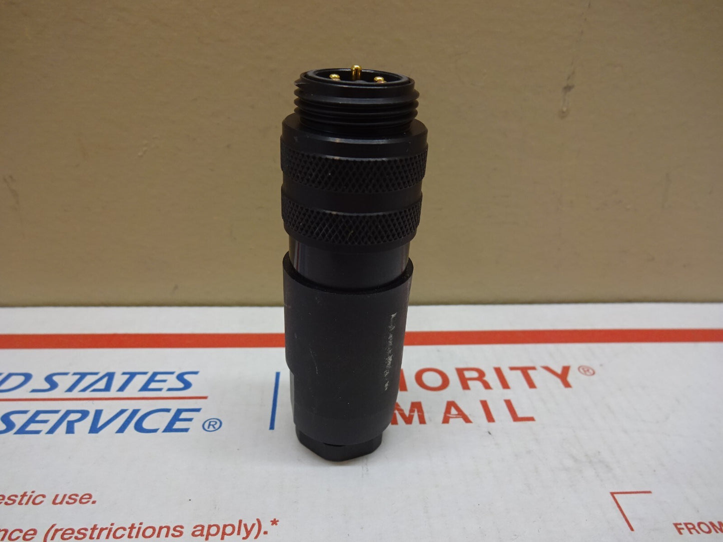 BINDER 820 99 2445 134 05 / 210991455 SERIES 820 MALE 7/8" CABLE CONNECTOR / NEW