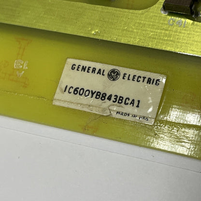 GE Fanuc IC600YB843BCA1 / IC600YB843  4-20 mA 8-Channel Analog Input Card Ser 6