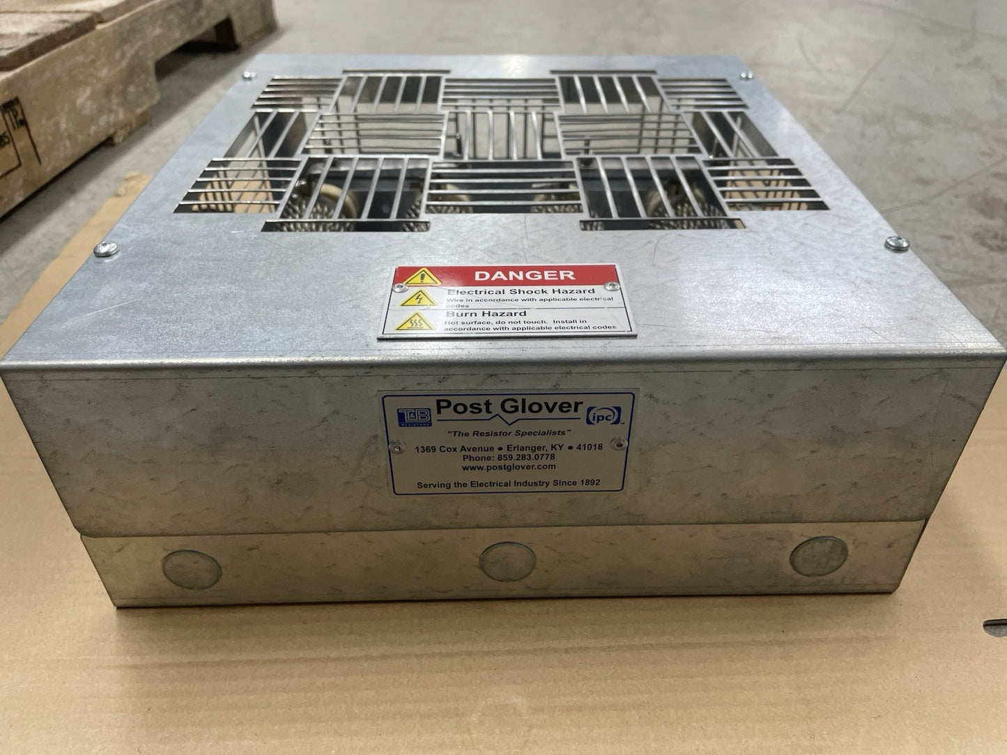 Post Glover T32R1K08 Dynamic Braking Resistor 32Ω 1080W PowerFlex Compatible