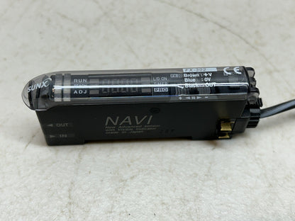 SUNX FX-302 / NAVI DIGITAL FIBER AMPLIFIER FX-300 / USED AS SAMPLE UNIT ONLY