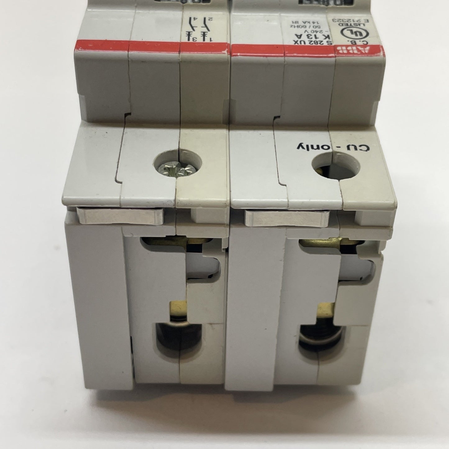 ABB S282UX / S 282 UX-K  K13A ~240V 5 Amp 2 Pole 14KA Circuit Breaker