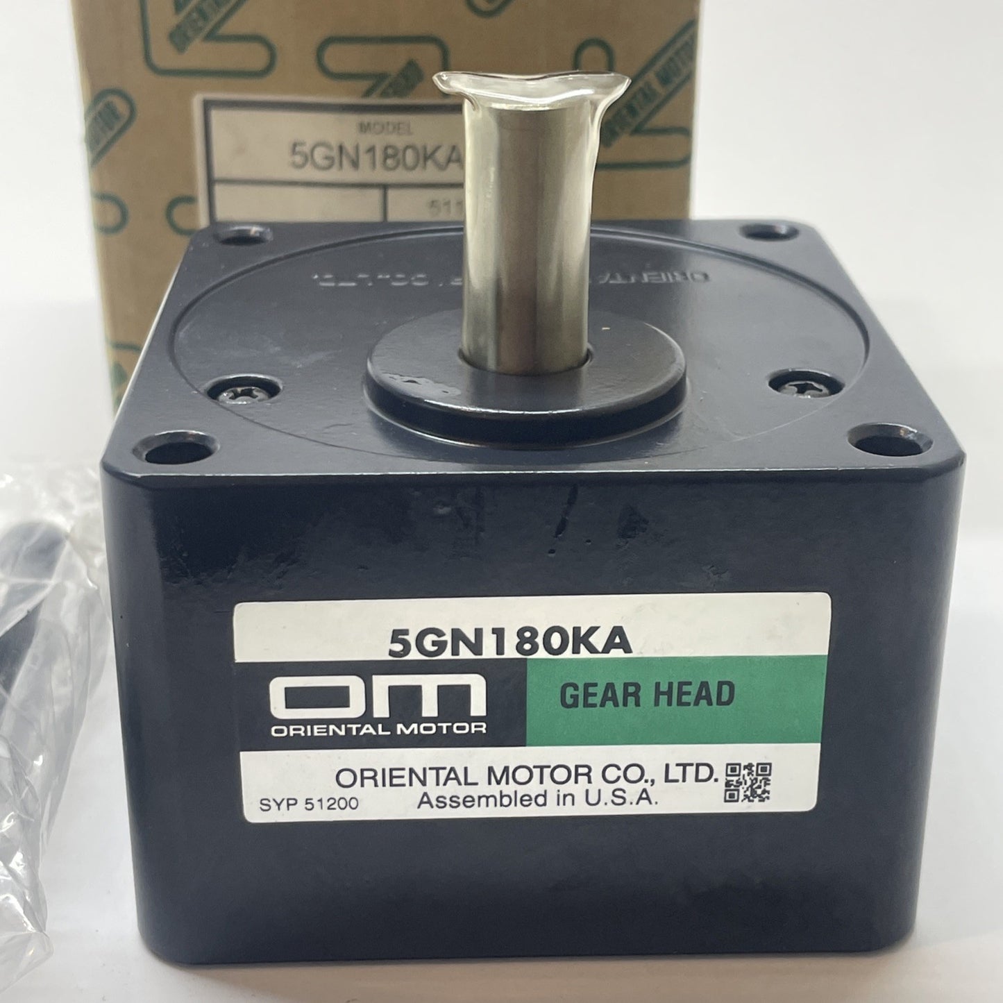 Oriental Motor 5GN180KA Gearhead Parallel Shaft 180 :1 1/2-in Output