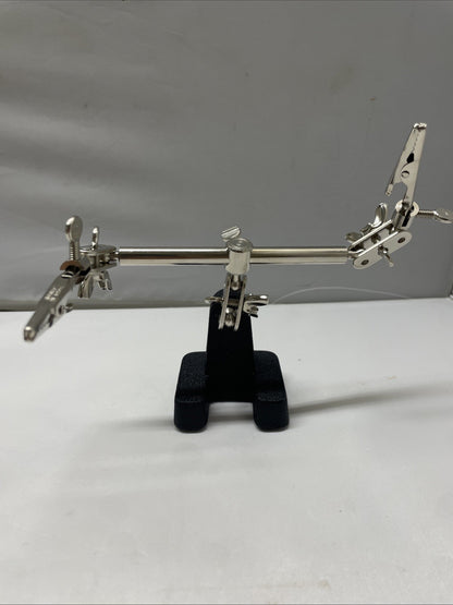 Helping Third Hand Magnifier Soldering Stand Clamp Holder Alligator Clip Tool