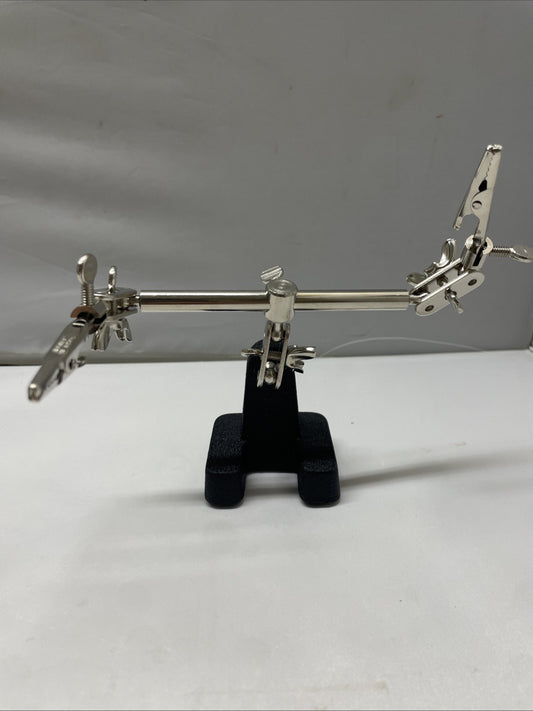 Helping Third Hand Magnifier Soldering Stand Clamp Holder Alligator Clip Tool