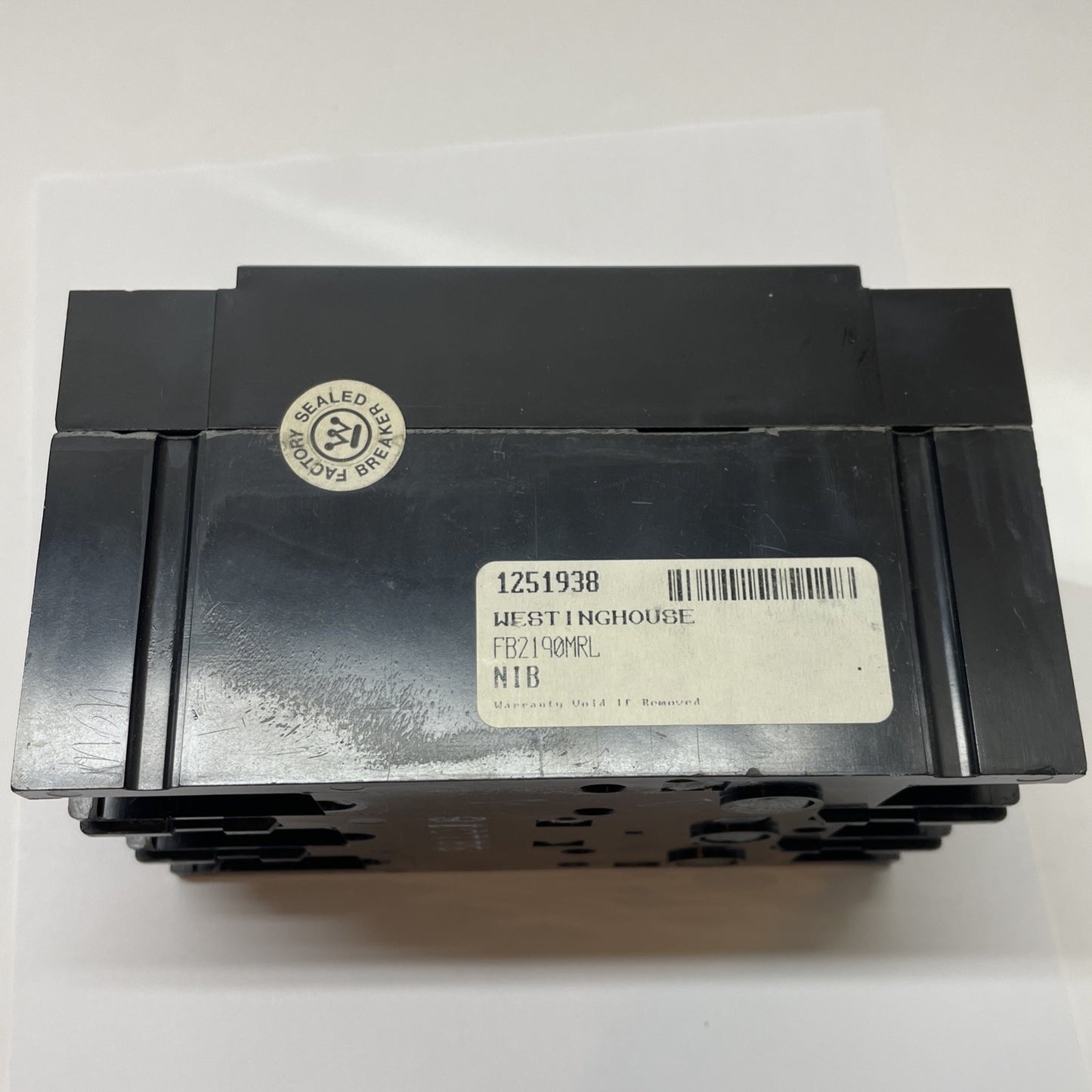 Westinghouse FB2190MRL 25 A 600 V 2-Pole Molded Case Breaker 2610D53G06