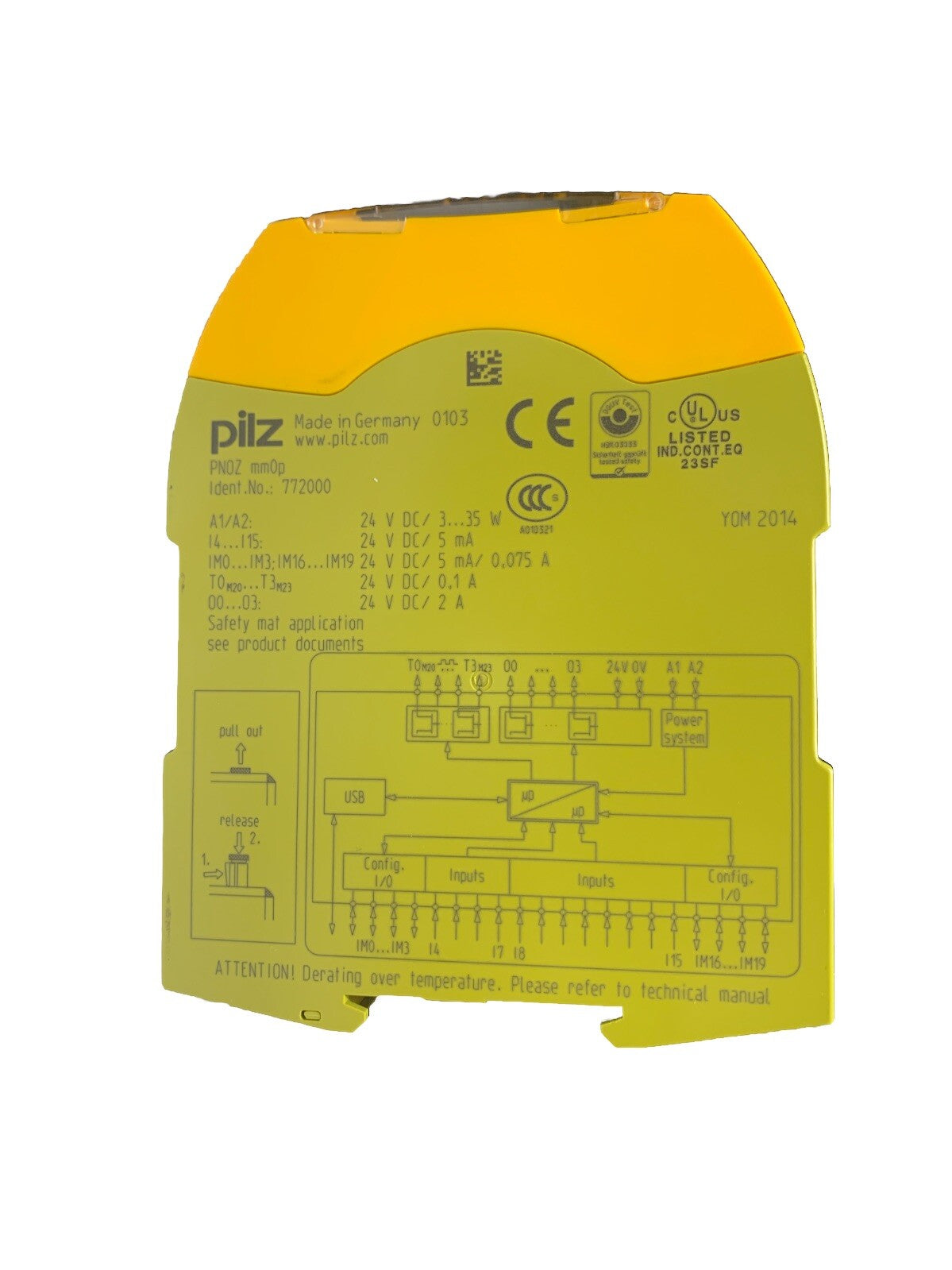 NEW PILZ 772000 PNOZ mm0p 24VDC configurable safe compact controller