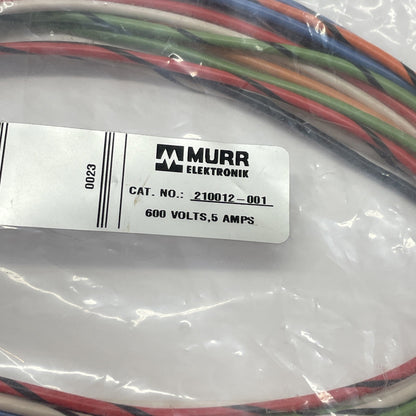 MURR ELEKTRONIK 210012-001 600 VOLTS 5 AMPS NEW