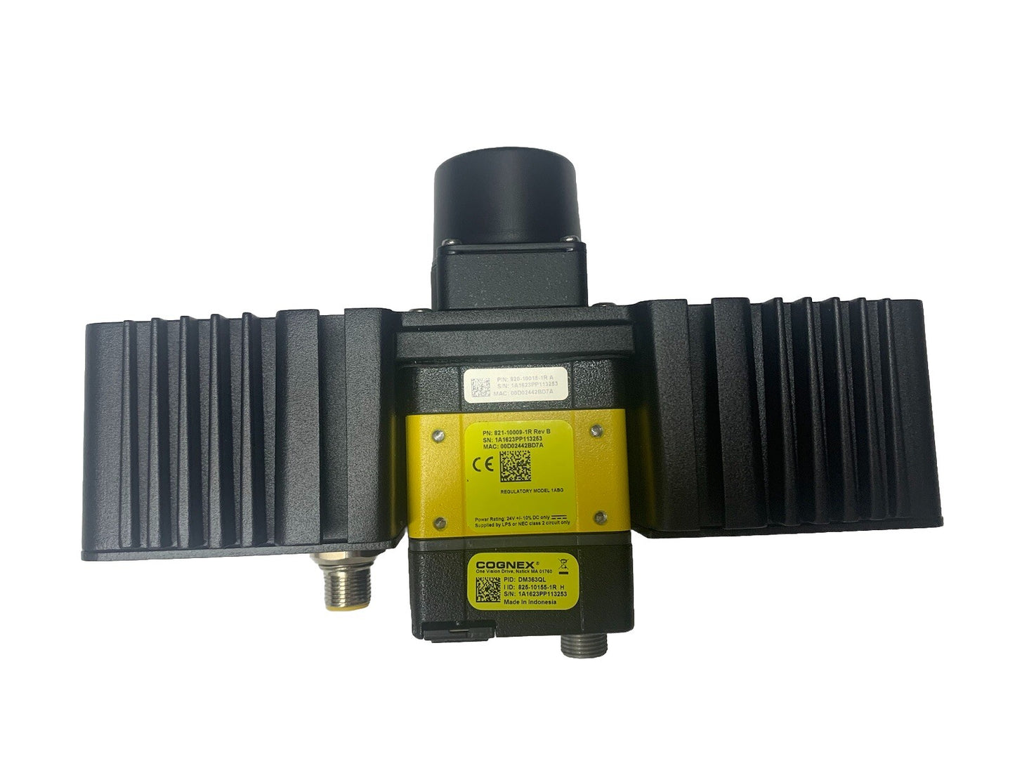COGNEX DM363QL, 821-10009-1R Barcode Reader w/ ODDM-302-625 Smart Vision Light
