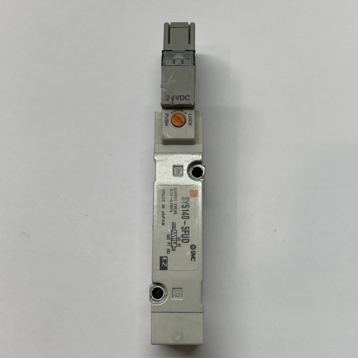 SMC SY5140-5FUD 5-Port Solenoid Valve 24 VDC Base-Mount