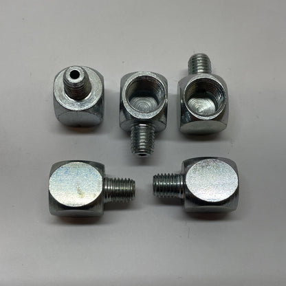Alemite LAGN-51943 90° Grease Fitting Adapter 1/4-28 TPR x 1/8