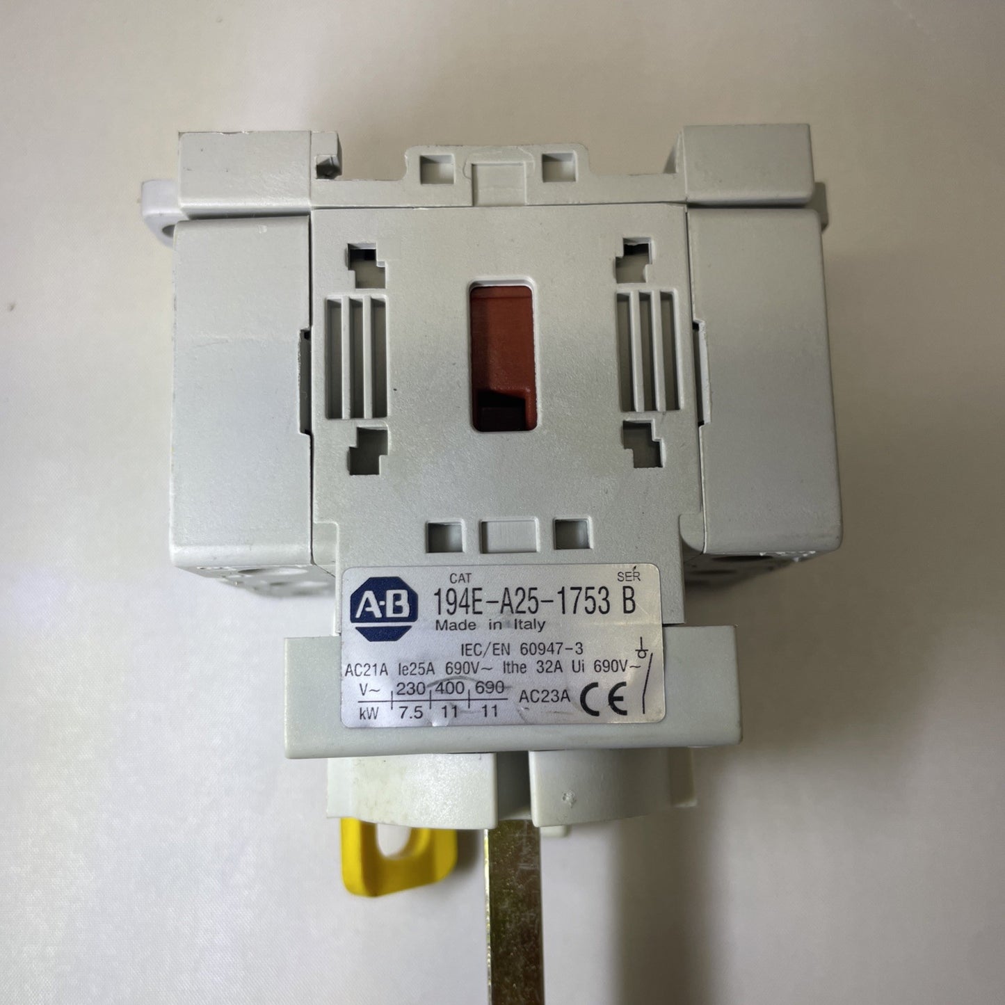 ALLEN BRADLEY 194E-A25-1753/B DISCONNECT SWITCH