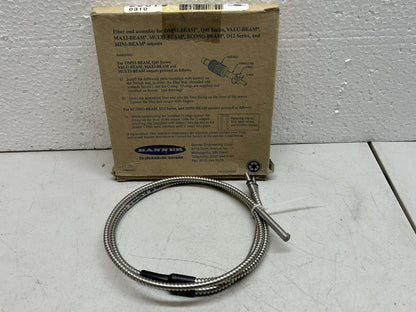 BANNER BA1.53SMTA / DIFFUSE-MODE BIFURCATED GLASS FIBER SENSOR 2.3MM DIA / NEW