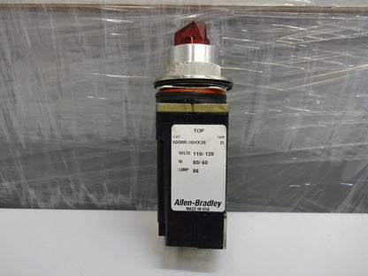 ALLEN-BRADLEY 800MR-16HX2B RED / SELECTOR SWITCH SERIES D 110/120 V 50/60 HZ