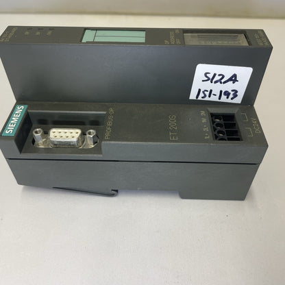 New Siemens 6ES7151-1AA02-0AB0 WITH BASE 6ES7193-4C300-0AA0
