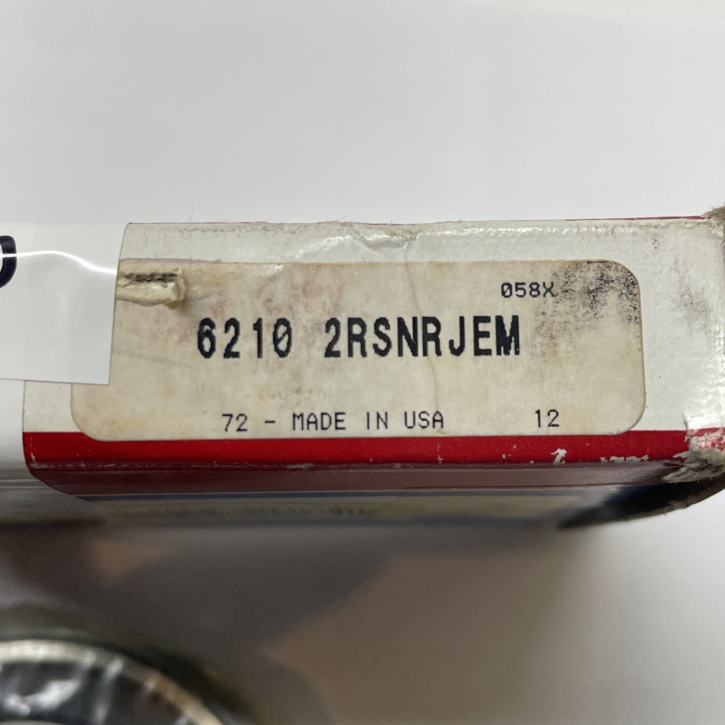 SKF  6210 2RSNRJEM  Deep Groove Ball Bearing 50 × 90 × 20 mm