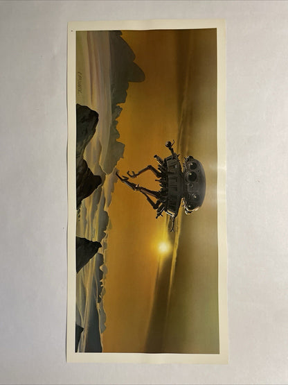 The Empire Strikes Back COMPLETE Portfolio by Ralph McQuarrie 1980 (24 Prints)