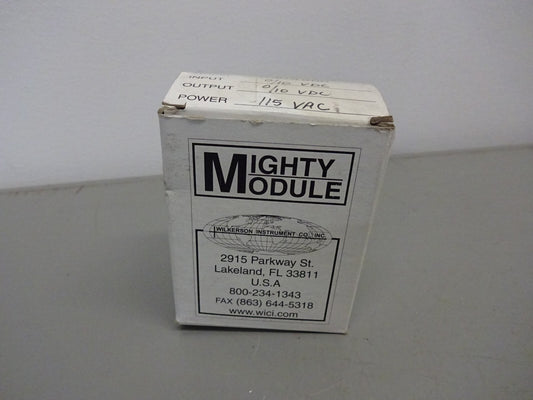 Wilkerson MM4300 Mighty Module Isolated Transmitter 8-Pin Plug-In