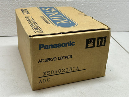 PANASONIC MSDA021D1A / AC SERVO DRIVER 100V 200W / NEW
