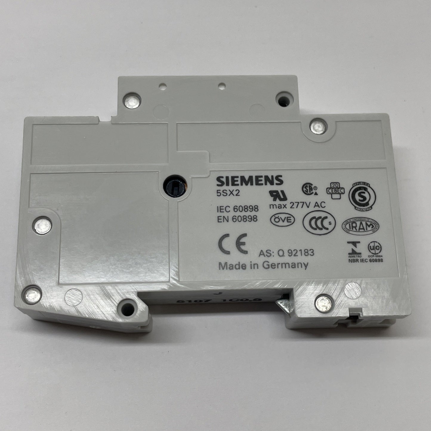 SIEMENS 5SX2 105‑7 /  5SX2-105‑7 Miniature Circuit Breaker 0.5 A
