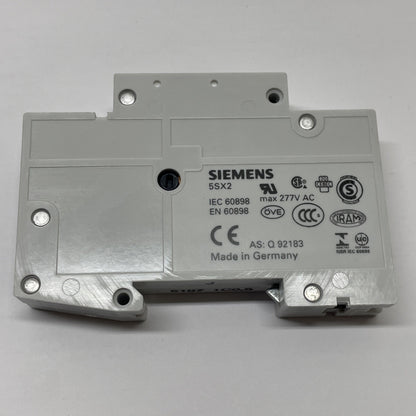 SIEMENS 5SX2 105‑7 /  5SX2-105‑7 Miniature Circuit Breaker 0.5 A
